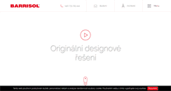 Desktop Screenshot of barrisol.cz