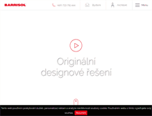 Tablet Screenshot of barrisol.cz
