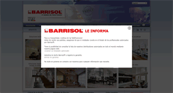 Desktop Screenshot of es.barrisol.com