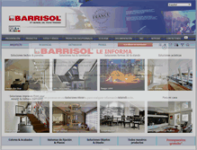 Tablet Screenshot of es.barrisol.com