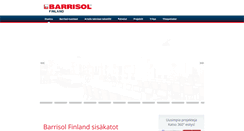 Desktop Screenshot of barrisol.fi